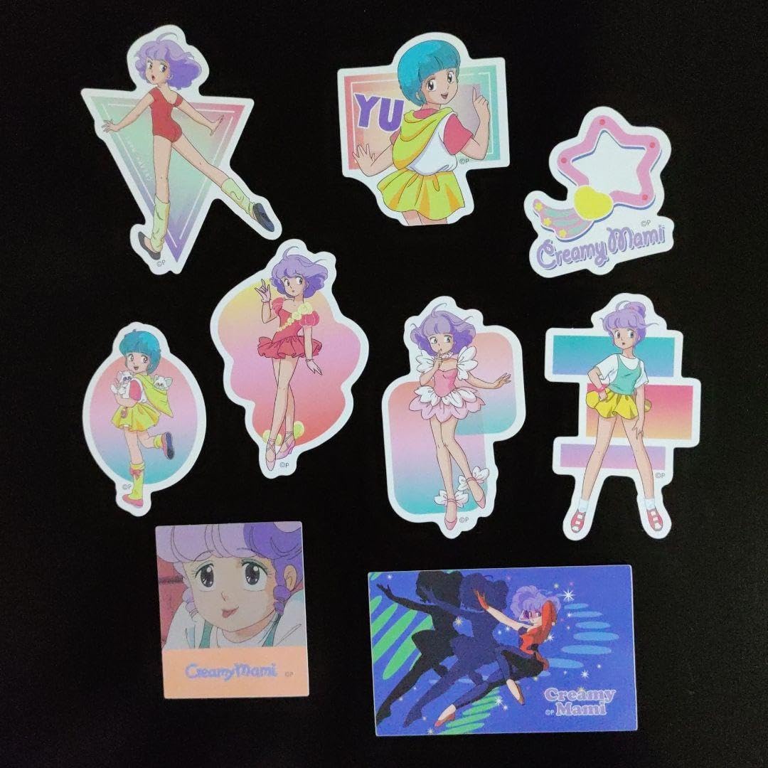 Amazon.co.jp: セリア クリーミーマミ ステッカー 9種 魔法の天使